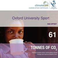Carbon Offsetting Certificate