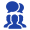 Blue community favicon