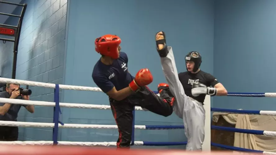 kickboxing banner