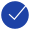 Blue accessible logo